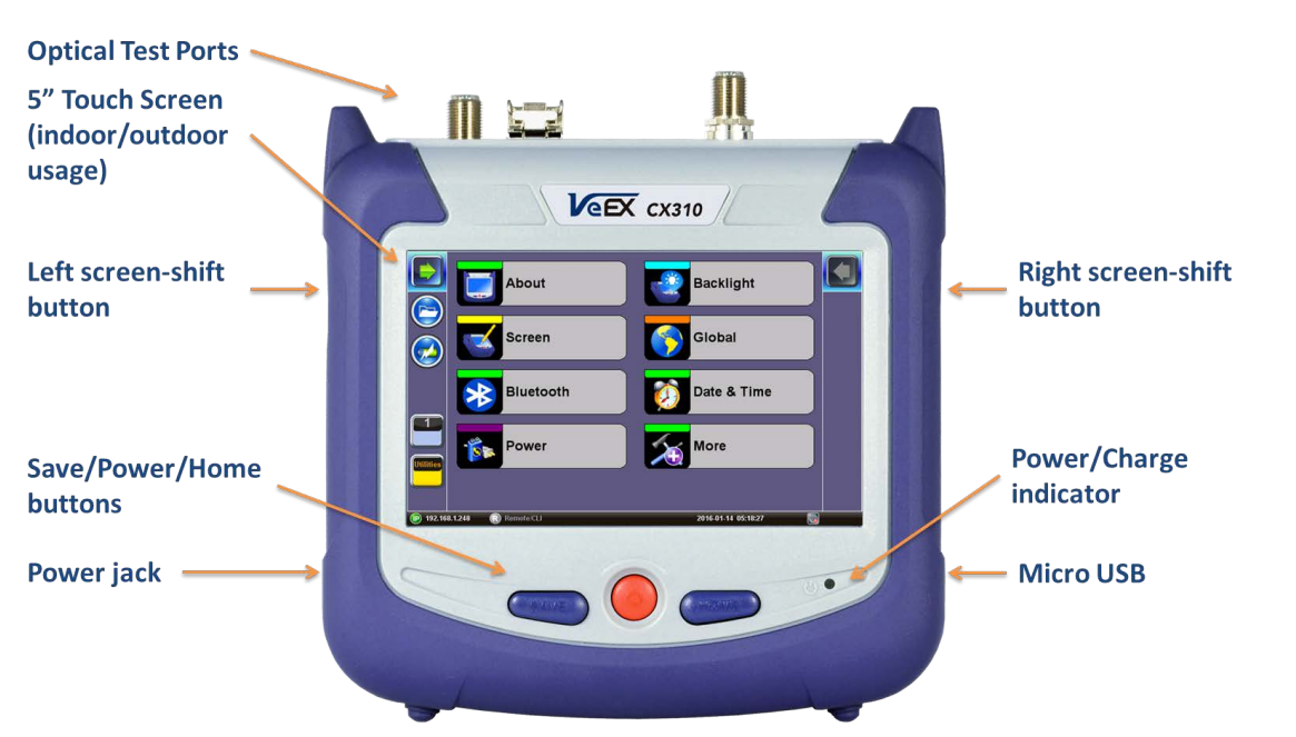 VeEX CX-310 DOCSIS 3.1 Modem Meter | SINGLE MAC | #Z02-05-003P