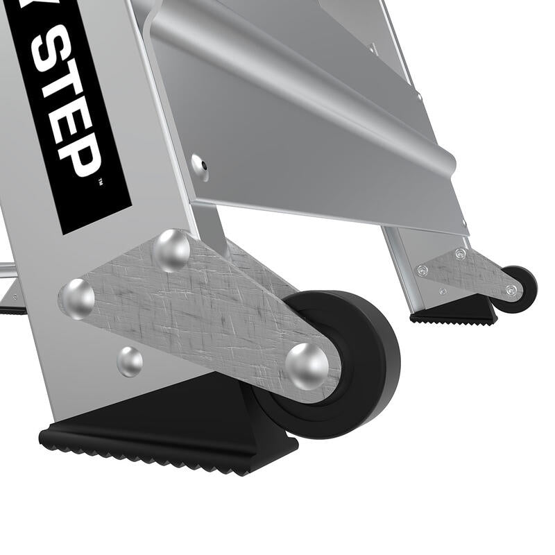 LITTLE GIANT LADDER | Aluminum Safety 2 Step Ladder, Type IA, 300lb Load Capacity | #10210BA