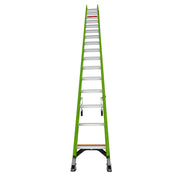LITTLE GIANT LADDER | HyperLite 32' Fiberglass Extension Ladder w/Cable Hooks & V-Rung, Type IAA, 375lb Load Capacity | #17932-089