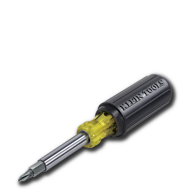 Klein Tools |  Multi-Bit Screwdriver / Nut Driver, 11-in-1, Ph, Sl, Sq, TORX® Bits | #32500