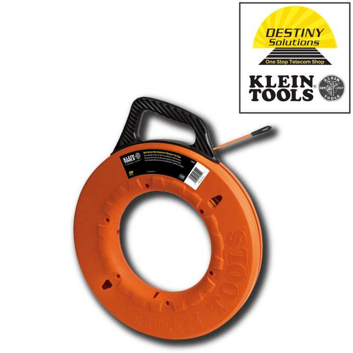 Klein Tools | Multi-Groove Fiberglass Fish Tape 200-Foot | #56059