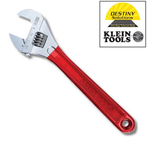 Klein Tools | Adjustable Wrench Extra Capacity, 12-Inch | #D507-12