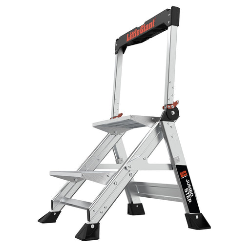 LITTLE GIANT LADDER | Jumbo Step Ladder, Type IAA, 375lb Load Capacity | #11902