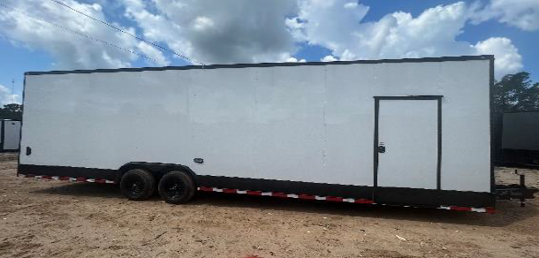 SMG FIBER TRAILERS | Car Hauler Cargo/Tower Trailer | #8.5X14TA