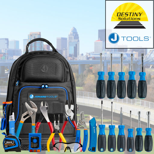 JONARD | 22 Piece Journeyman Electrician Tool Kit | #TK-500