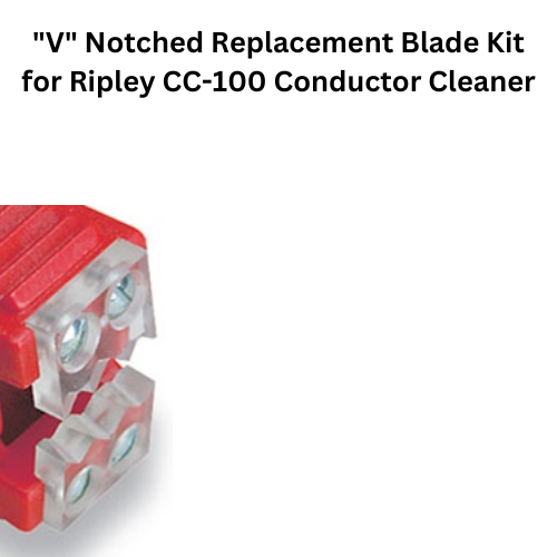 "V" Notched Blade Replacement Kit for Ripley CC-100