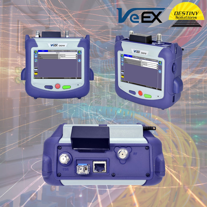 VeEX CX-310 DOCSIS 3.1 Modem Meter | SINGLE MAC | #Z02-05-003P