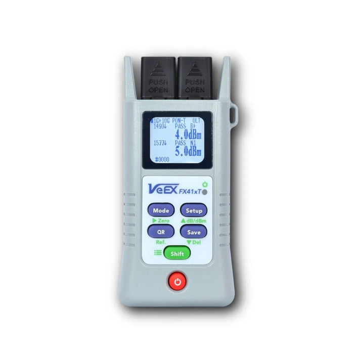 VeEX | FX41xT PON Terminated Power Meter, 1G/10G - 1490/1577nm with High Power (CATV) OPM | #Z06-99-256P