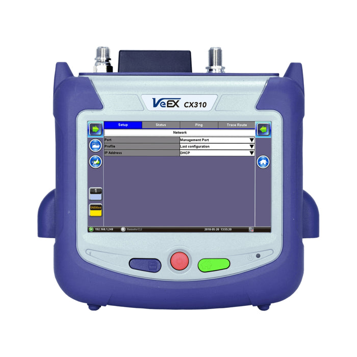 VeEX | VePAL CX310 DOCSIS 3.1 Installation Test Set W/ Enhanced Spectrum Engine | #Z02-05-004P