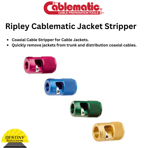 Ripley Cablematic JST-1000 Jacket Stripper | MFG. Model #21000