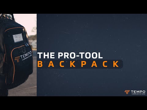 TEMPO | Pro Tool Backpack | #PA9000