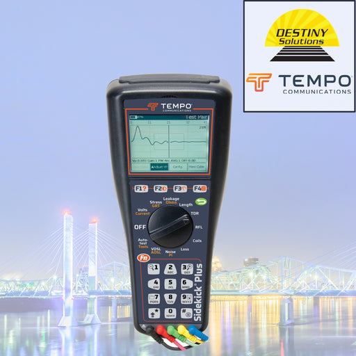TEMPO | Sidekick Plus Copper and DSL Bonded Modem Test Set | #1155-5012