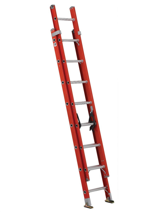 16' Fiberglass Extension Ladder | #FE3216