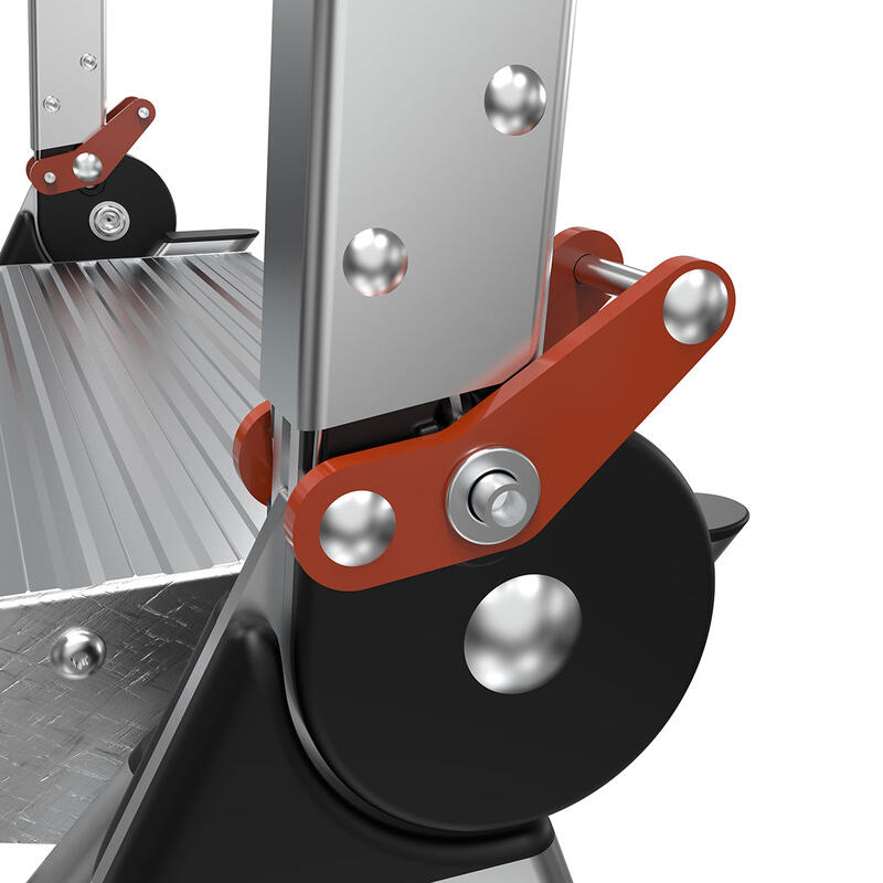 LITTLE GIANT LADDER | Aluminum Jumbo 3 Step Ladder, Type IAA, 375lb Load Capacity | #11903
