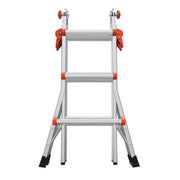 LITTLE GIANT LADDER | Aluminum Velocity Articulating Ladder with Leg Levelers, Type IA, 300lb Load Capacity, Model 13 | #15413-001
