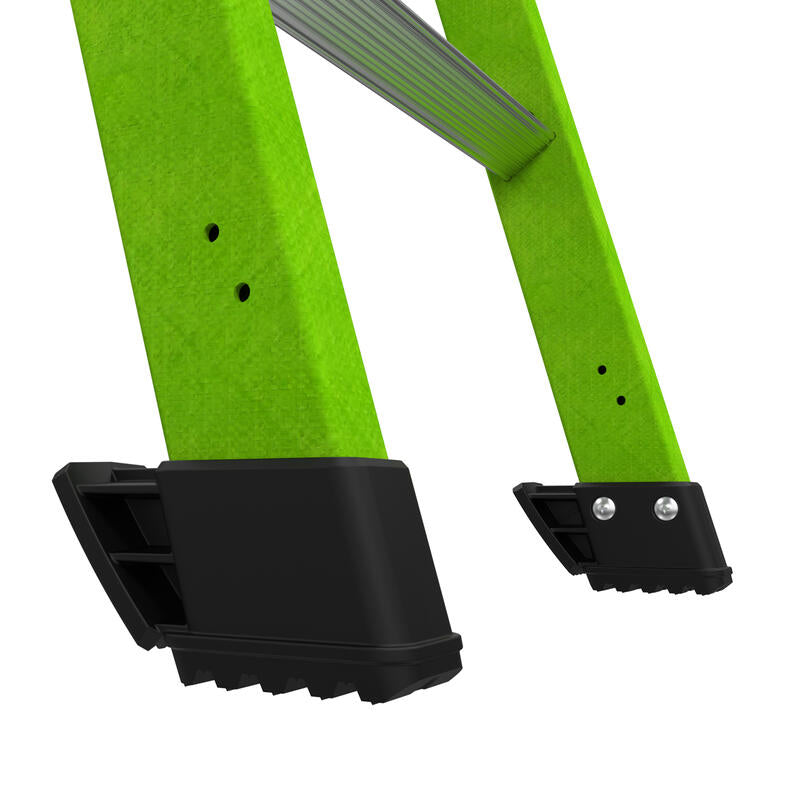 LITTLE GIANT LADDER | King Kombo Professional 6' Fiberglass  Ladder, Type IAA, 375lb Load Capacity | #13906-001