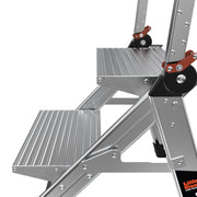 LITTLE GIANT LADDER | Jumbo Step Ladder, Type IAA, 375lb Load Capacity | #11902