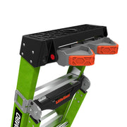 LITTLE GIANT LADDER | King Kombo Professional 6' Fiberglass  Ladder, Type IAA, 375lb Load Capacity | #13906-001