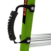 LITTLE GIANT LADDER | Conquest All-Terrain Fiberglass  Articulated Extendable Ladder, Type IA, 300lb Load Capacity, Model 17 | #17107-001