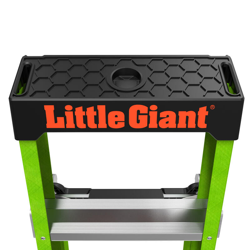 LITTLE GIANT LADDER | King Kombo Professional 6' Fiberglass  Ladder, Type IAA, 375lb Load Capacity | #13906-001