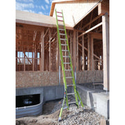 LITTLE GIANT LADDER | Sumostance w/Hyperlite Technology 24' - ANSI Type IAA - 375 lb Rated, Fiberglass Extension Ladder with GROUND CUE and SURE-SET Feet | #17224
