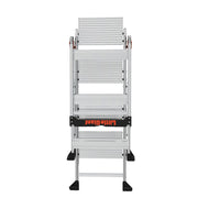 LITTLE GIANT LADDER | Aluminum Jumbo 4 Step Ladder, Type IAA, 375lb Load Capacity | #11904