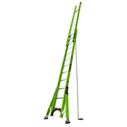 LITTLE GIANT LADDER | Sumostance w/Hyperlite Technology 24' - ANSI Type IAA - 375 lb Rated, Fiberglass Extension Ladder with GROUND CUE and SURE-SET Feet | #17224