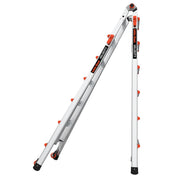 LITTLE GIANT LADDER | Aluminum Velocity Articulating Ladder with Leg Levelers, Type IA, 300lb Load Capacity, Model 26 | #15426-001