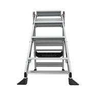LITTLE GIANT LADDER | Aluminum Jumbo 4 Step Ladder, Type IAA, 375lb Load Capacity | #11904