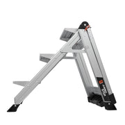 LITTLE GIANT LADDER | Aluminum Jumbo 3 Step Ladder, Type IAA, 375lb Load Capacity | #11903