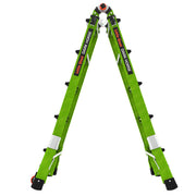 LITTLE GIANT LADDER | Dark Horse 2.0 Fiberglass Articulated Ladder, Type IA, 300lb Load Capacity, Model 22 | #16122-001