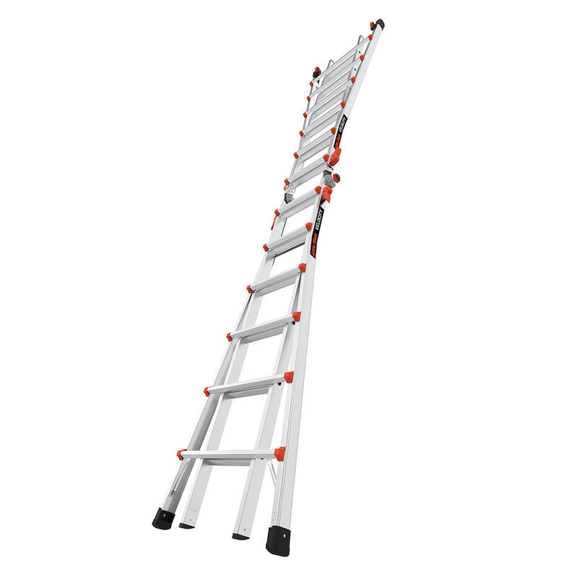 LITTLE GIANT LADDER | Aluminum Velocity Articulating Ladder with Leg Levelers, Type IA, 300lb Load Capacity, Model 26 | #15426-001