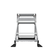 LITTLE GIANT LADDER | Aluminum Jumbo 3 Step Ladder, Type IAA, 375lb Load Capacity | #11903