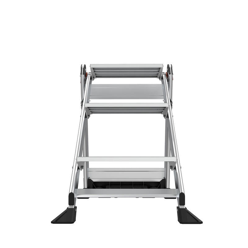 LITTLE GIANT LADDER | Aluminum Jumbo 3 Step Ladder, Type IAA, 375lb Load Capacity | #11903
