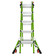 LITTLE GIANT LADDER | Dark Horse 2.0 Fiberglass Articulated Ladder, Type IA, 300lb Load Capacity, Model 22 | #16122-001