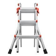 LITTLE GIANT LADDER | Aluminum Velocity Articulating Ladder with Leg Levelers, Type IA, 300lb Load Capacity, Model 13 | #15413-001