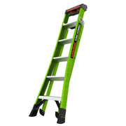 LITTLE GIANT LADDER | King Kombo Professional 6' Fiberglass  Ladder, Type IAA, 375lb Load Capacity | #13906-001