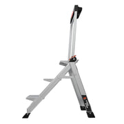 LITTLE GIANT LADDER | Aluminum Jumbo 3 Step Ladder, Type IAA, 375lb Load Capacity | #11903