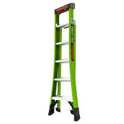 LITTLE GIANT LADDER | King Kombo Professional 6' Fiberglass  Ladder, Type IAA, 375lb Load Capacity | #13906-001
