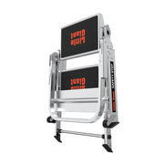 LITTLE GIANT LADDER | Aluminum Safety 2 Step Ladder, Type IA, 300lb Load Capacity | #10210BA