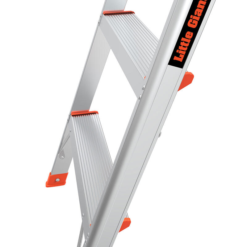 LITTLE GIANT LADDER | Flip-N-Lite 5' Aluminum Stepladder, Type IA, 300lb Load Capacity | #15273-001