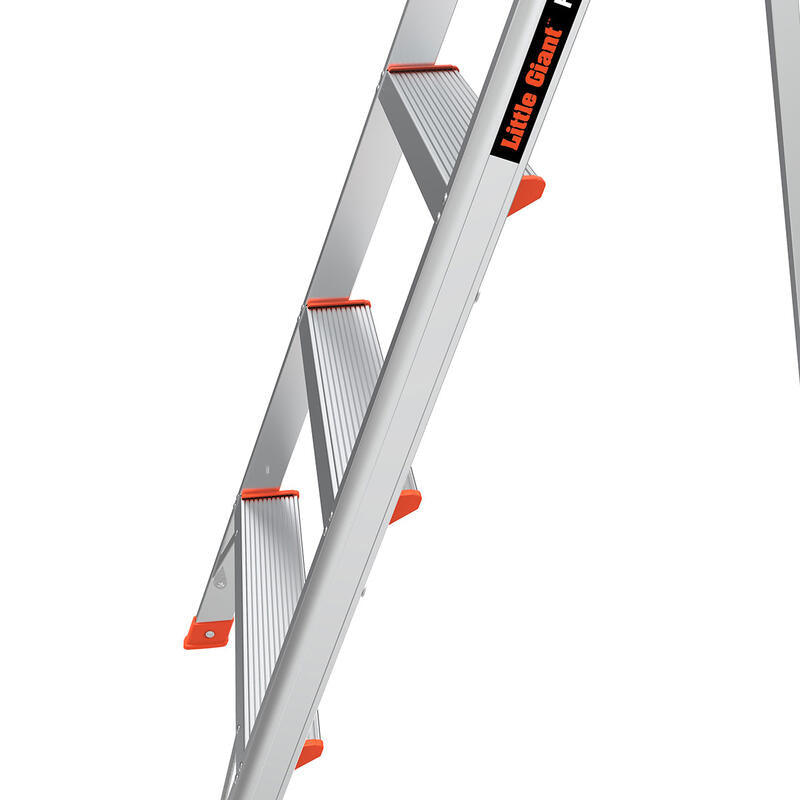 LITTLE GIANT LADDER | Flip-N-Lite 6' Aluminum Stepladder, Type IA, 300lb Load Capacity | #15270-001