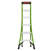 LITTLE GIANT LADDER | King Kombo Professional 6' Fiberglass  Ladder, Type IAA, 375lb Load Capacity | #13906-001