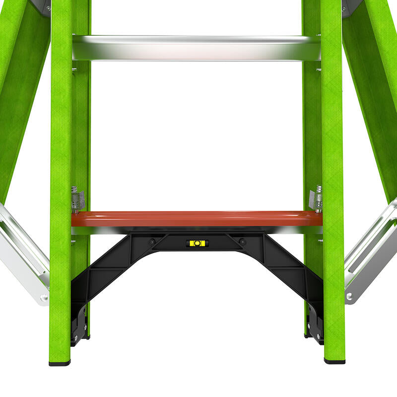 LITTLE GIANT LADDER | Sumostance w/Hyperlite Technology 24' - ANSI Type IAA - 375 lb Rated, Fiberglass Extension Ladder with GROUND CUE and SURE-SET Feet | #17224