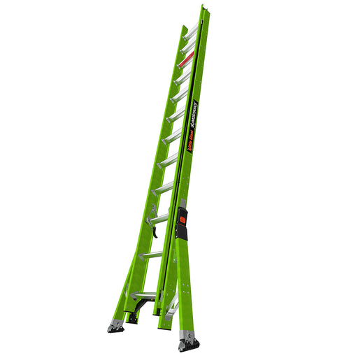 LITTLE GIANT LADDER | Sumostance w/Hyperlite Technology 24' - ANSI Type IAA - 375 lb Rated, Fiberglass Extension Ladder with GROUND CUE and SURE-SET Feet | #17224