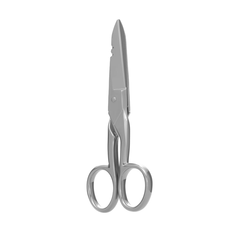 KLEIN TOOLS | Electrician's Scissors, Nickel Plated | #2100-7