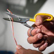 KLEIN TOOLS | Free-Fall Snip, Scraper, File, Serrated Blades | #21010-6-SEN