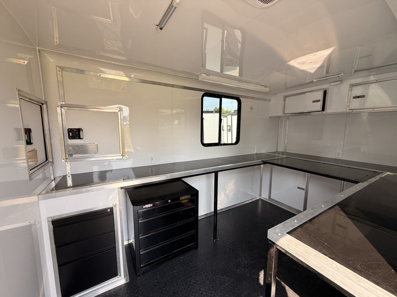 SMG TRAILERS | Self-Leveling Liberty Lift Bucket Lift Fiber Trailer | #LLB-LFT