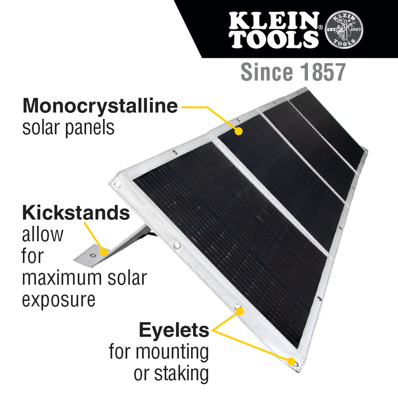 KLEIN TOOLS | 200W Portable Solar Panel | #29251