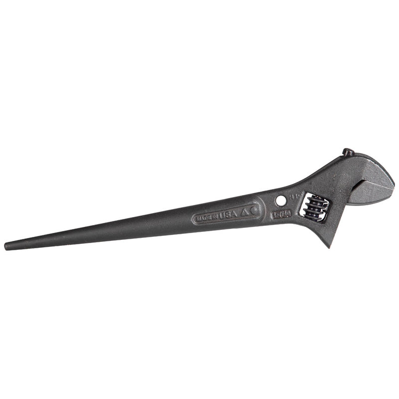 KLEIN TOOLS | Adjustable Spud Wrench, 10-Inch, 1-7/16-Inch, Tether Hole | #3227
